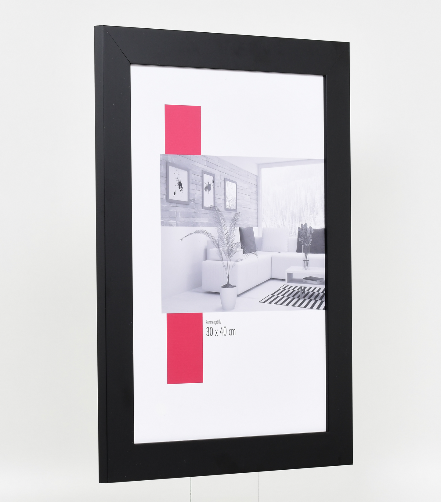 Wooden picture frame 30mm without glass