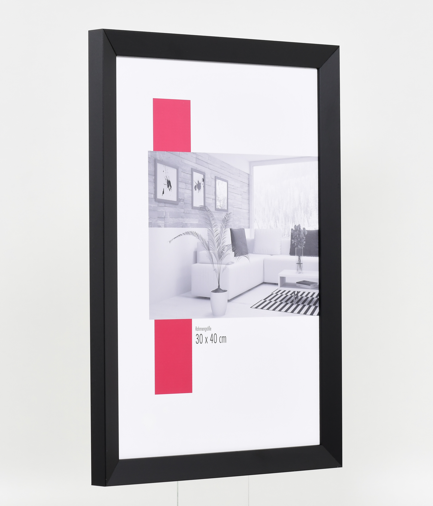 Wooden picture frame 24mm without glass