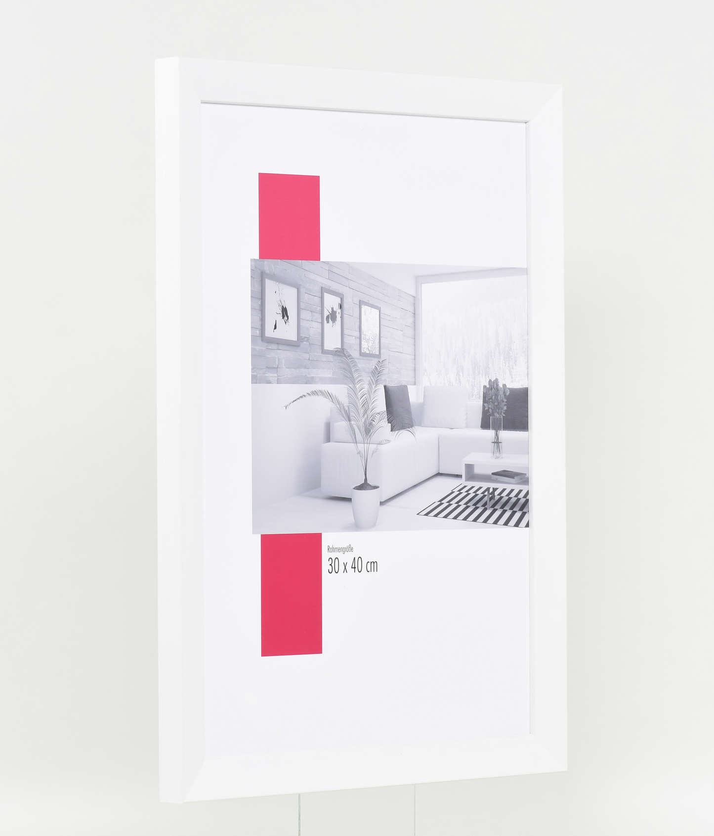 Wooden picture frame 24mm without glass