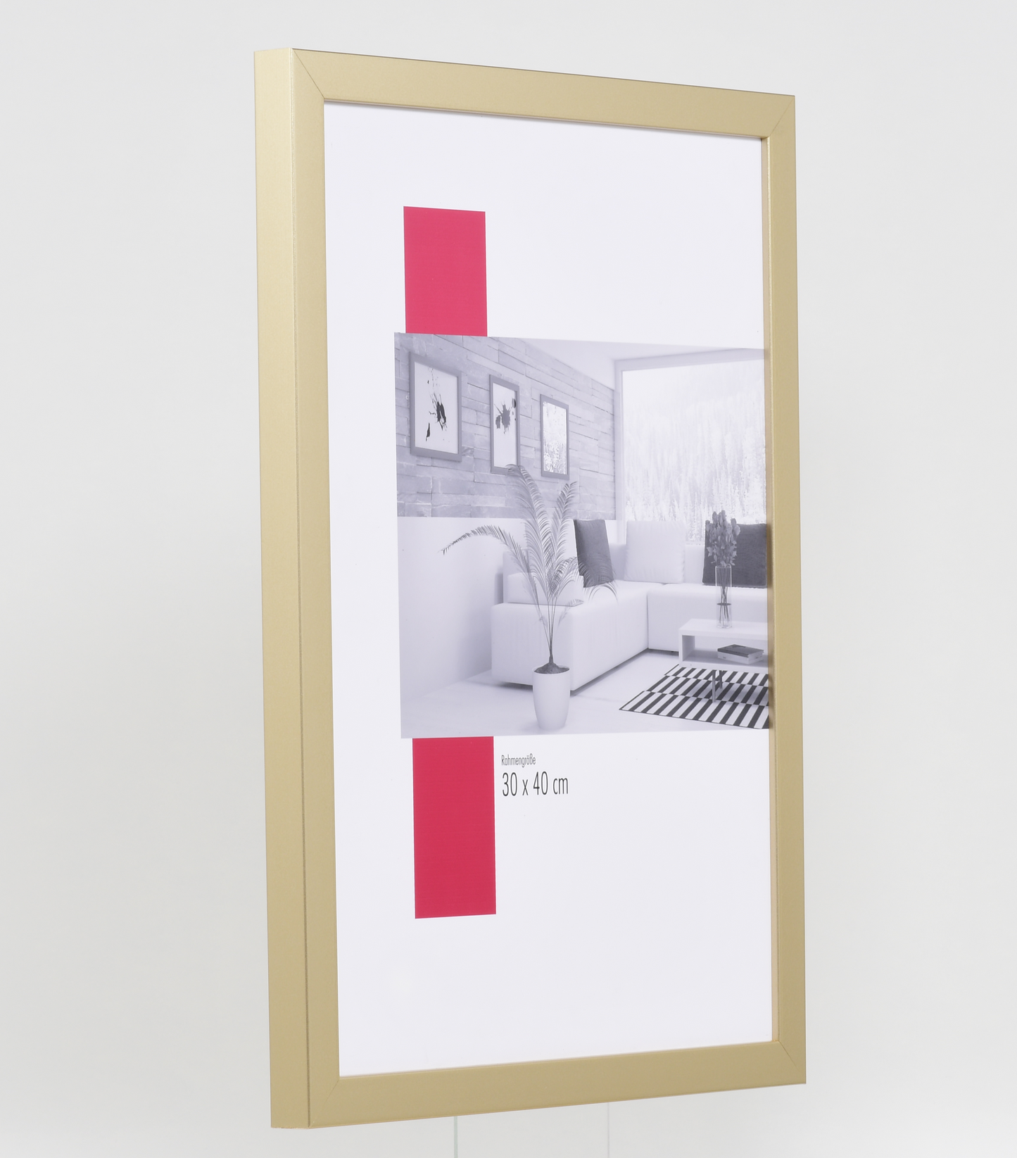 Wooden picture frame 20mm without glass