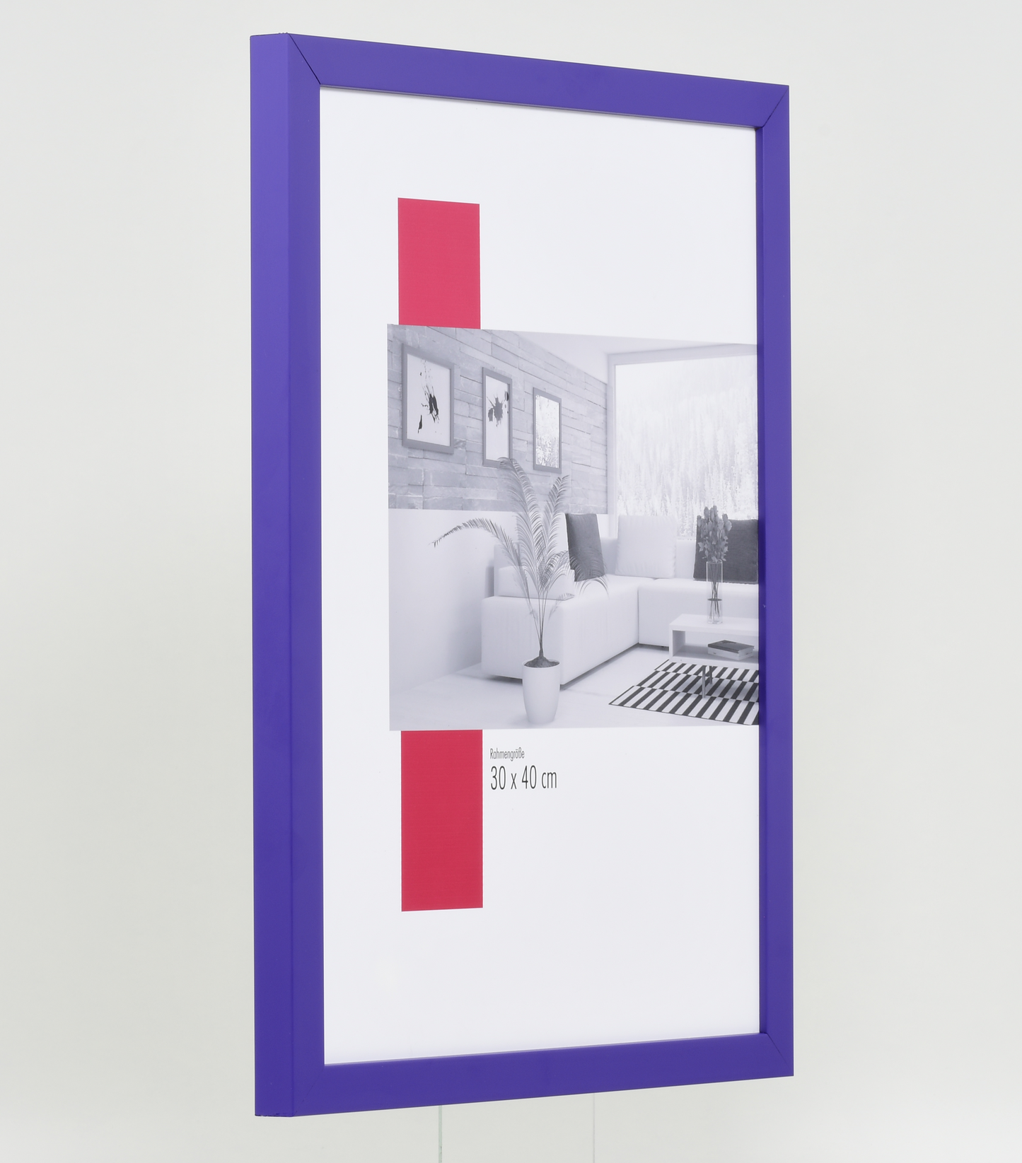 Wooden picture frame 20mm without glass
