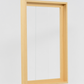 Wooden shadow gap frame