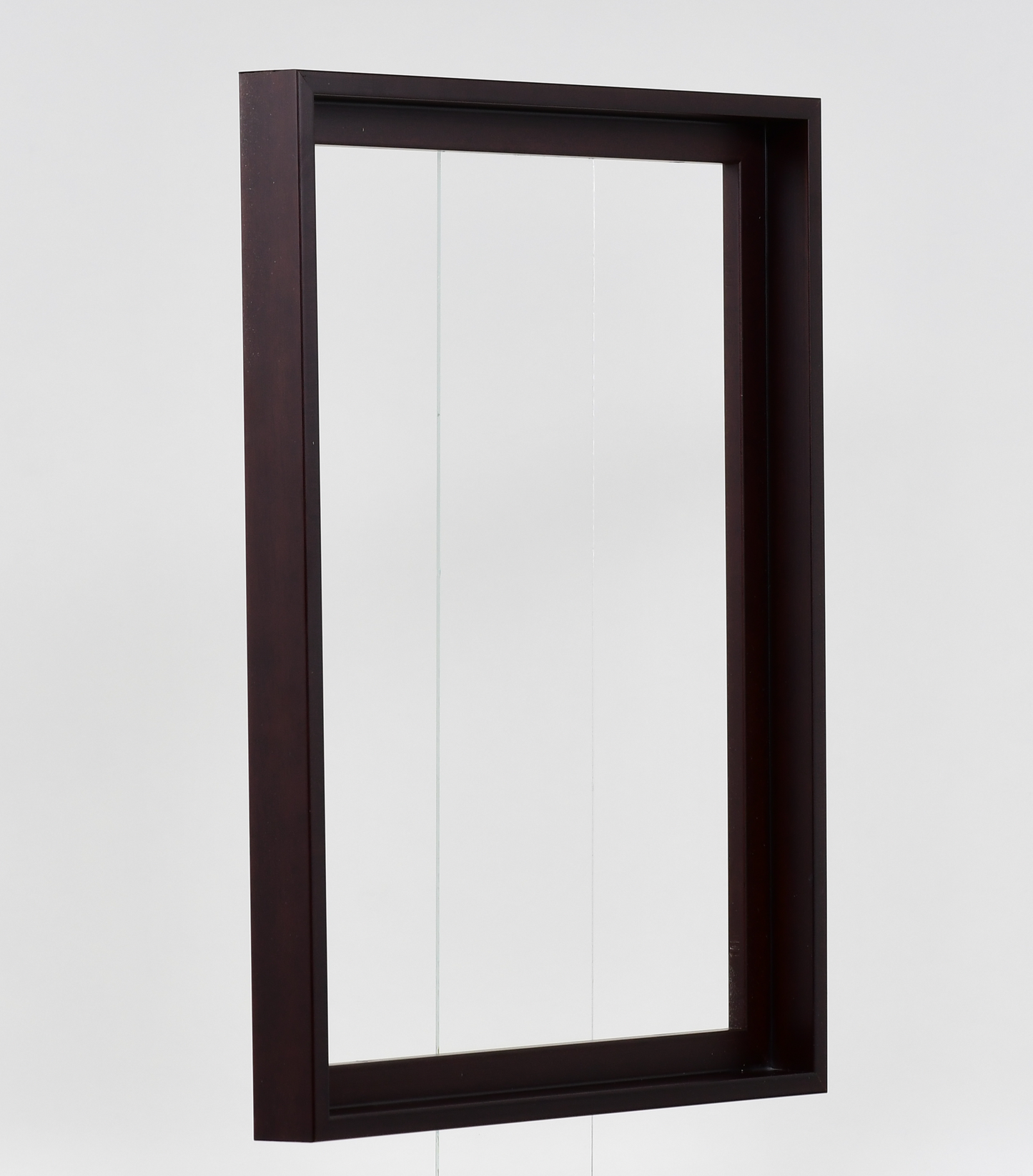 Wooden shadow gap frame