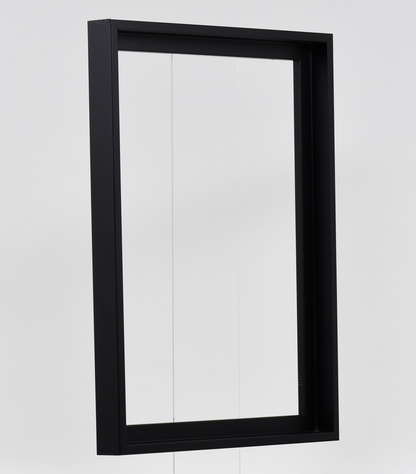 Wooden shadow gap frame